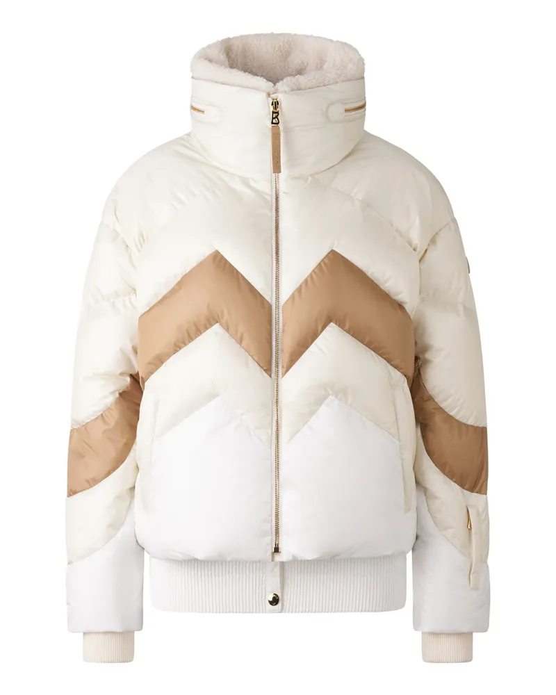 Bogner Ski-Daunenjacke Vanja für Damen - Off-White/Camel Off-white