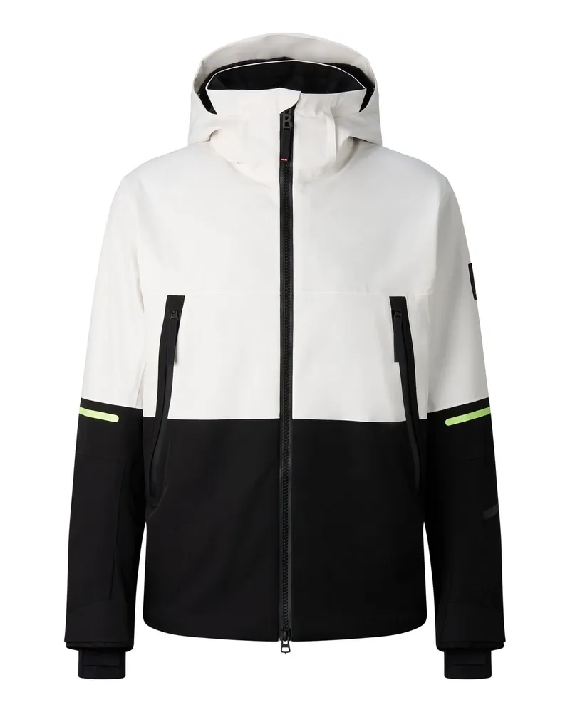 Bogner Fire & Ice Skijacke Halor für Herren - Weiß/Schwarz Weiß