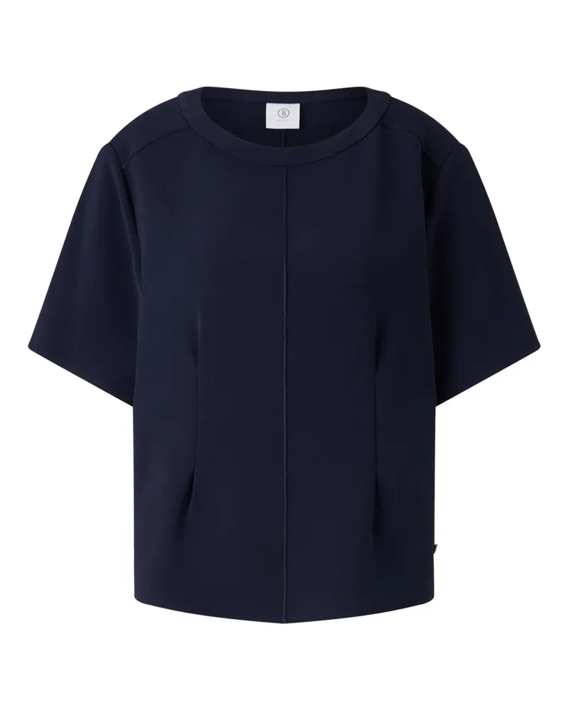 Bogner Crêpe-Shirt Scarlet für Damen - Navy-Blau Navy-blau