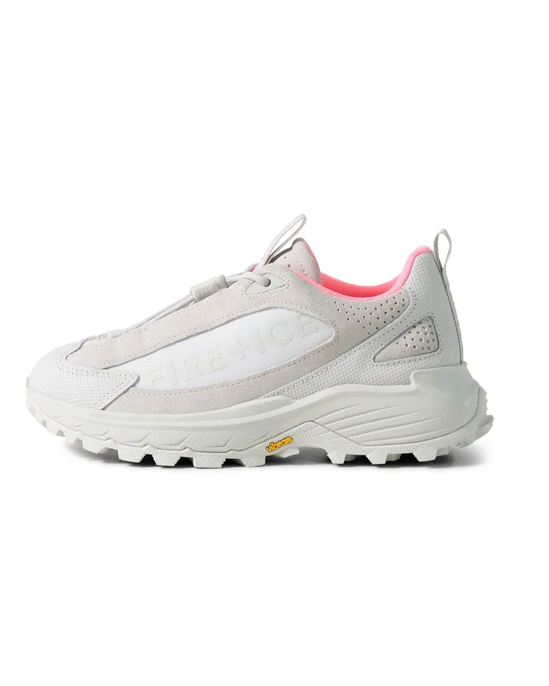 Bogner Fire & Ice Sneaker Montana für Damen - Hellgrau/Pink Hellgrau