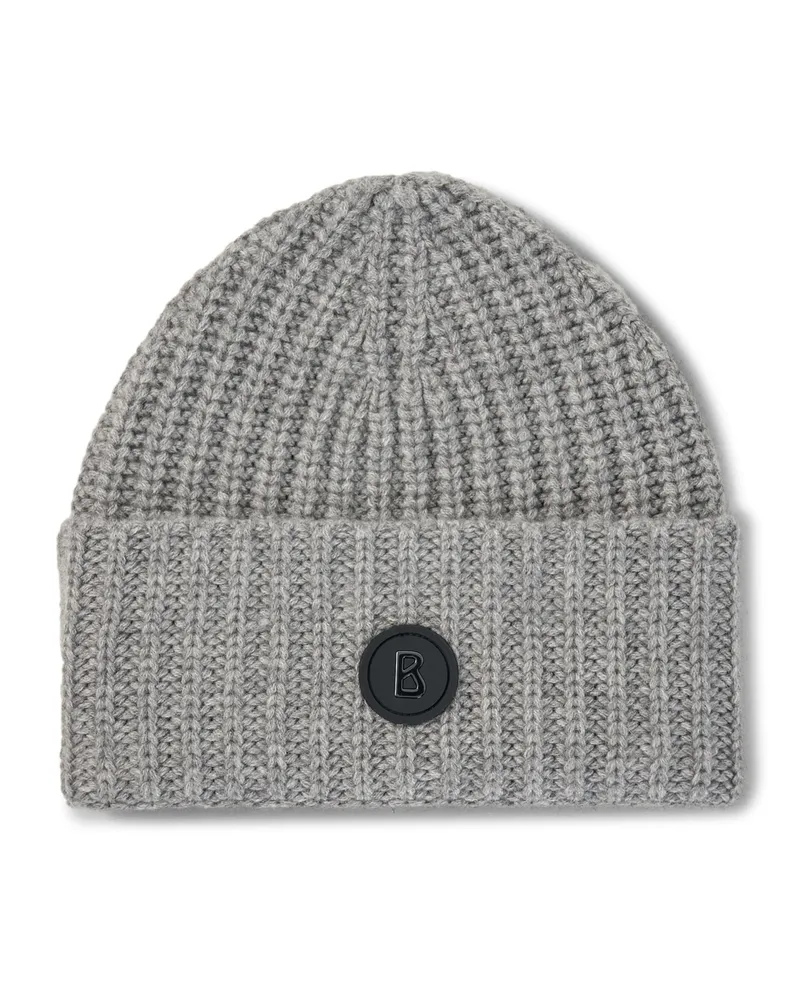 Bogner Kaschmir-Mütze Kilian - Grau Grau