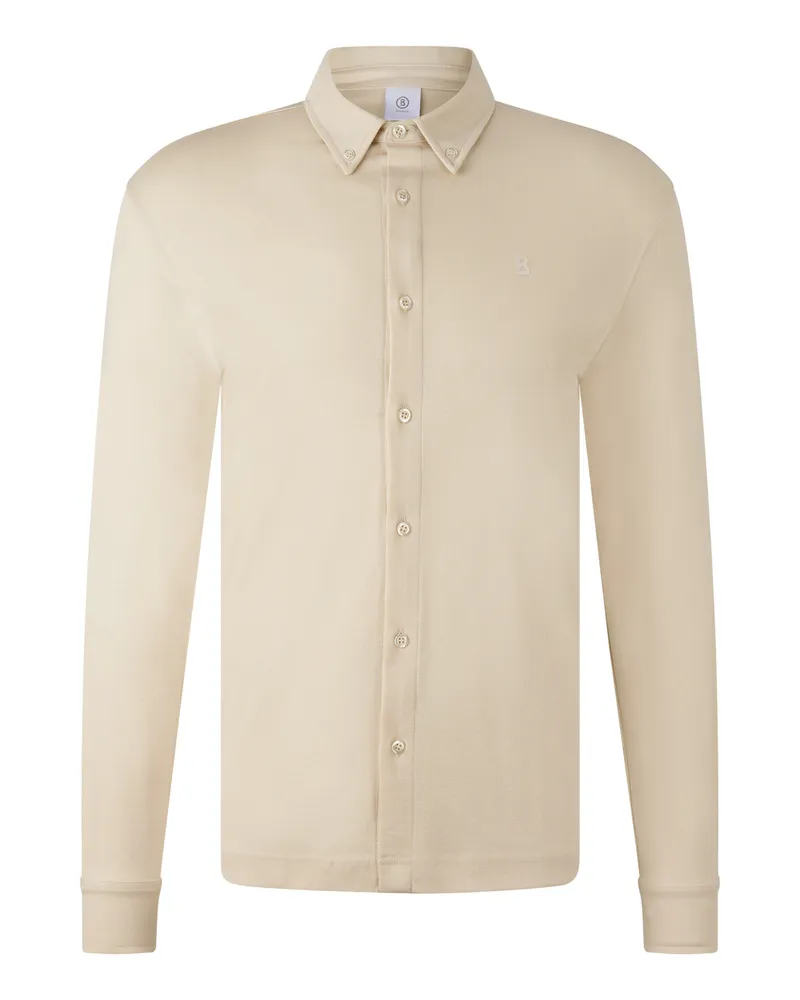 Bogner Jersey-Hemd Franz für Herren - Creme Creme