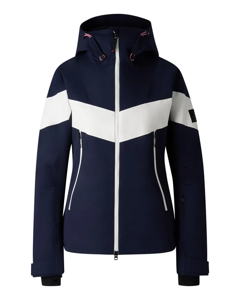 Bogner Fire & Ice Skijacke Ashley für Damen - Navy-Blau/Off-White Navy-blau