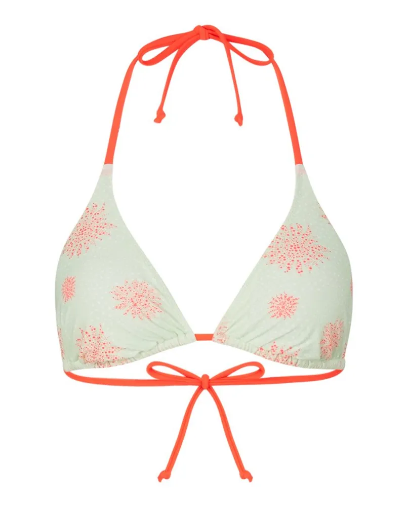 Bogner Fire & Ice Triangel Bikini-Top Gaby für Damen - Mint/Koralle Mint