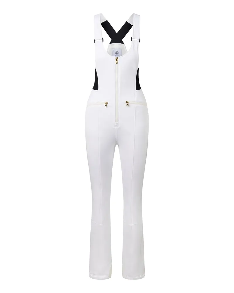 Bogner Softshell Ski-Latzhose Cari für Damen - Weiß Weiß