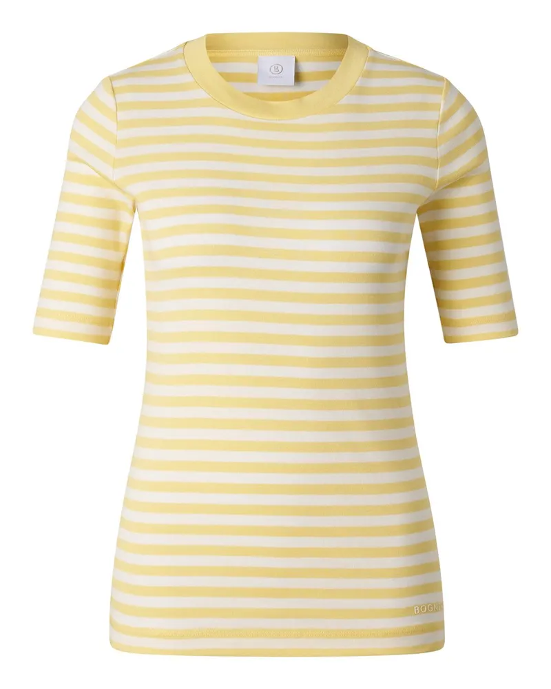 Bogner T-Shirt Nikini für Damen - Gelb/Off-White Gelb