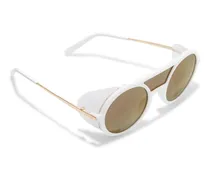 Sonnenbrille Geilo - Weiß/Gold