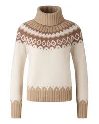 Bogner Pullover Ingrid für Damen - Off-White/Camel Off-white