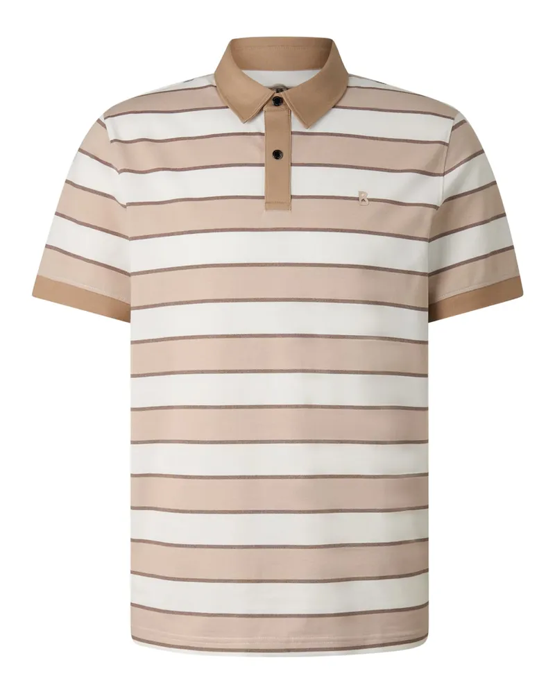 Bogner Piqué-Polo-Shirt Timo für Herren - Beige/Off-White Beige
