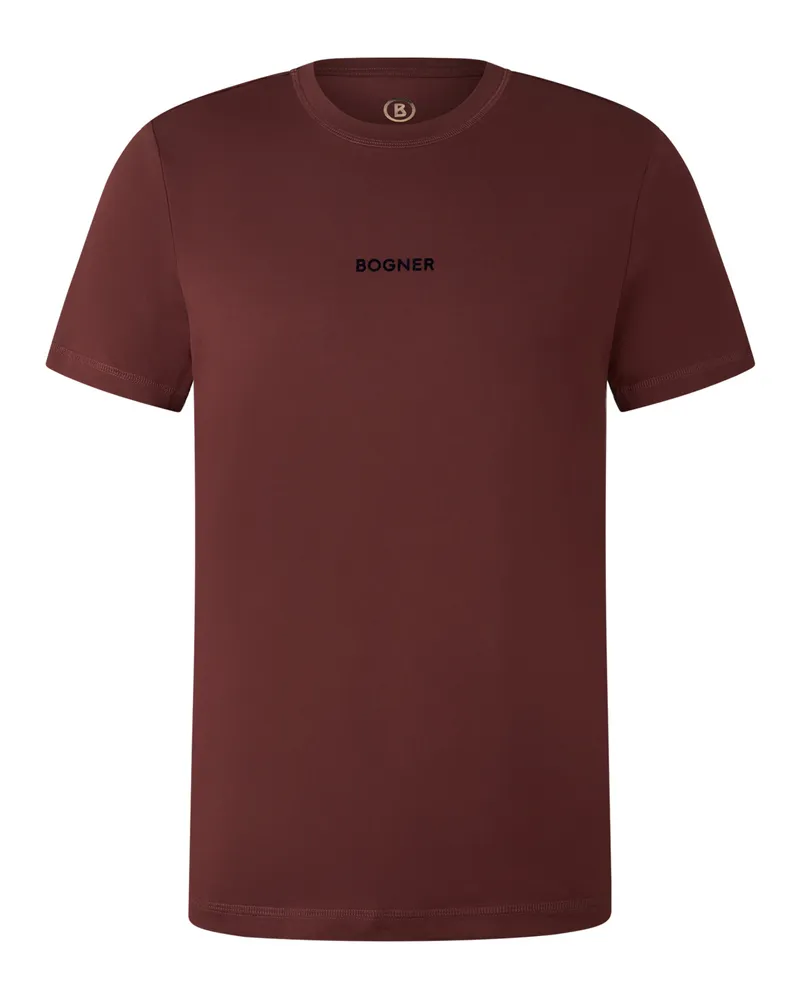 Bogner T-Shirt Roc für Herren - Weinrot Weinrot