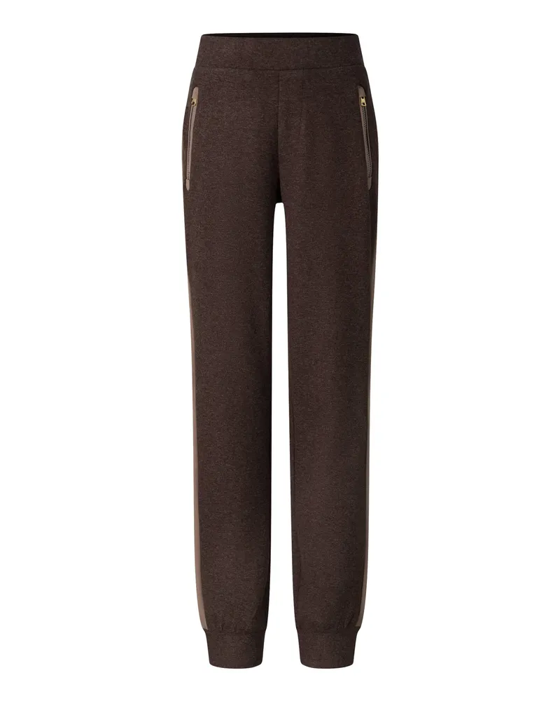 Bogner Flanellhose Katalin für Damen - Dunkelbraun Dunkelbraun