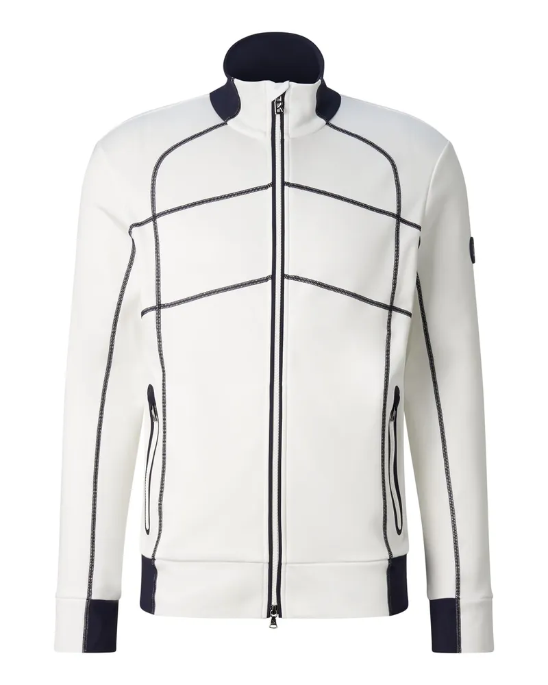 Bogner Midlayer-Jacke Hayo für Herren - Off-White/Navy Off-white