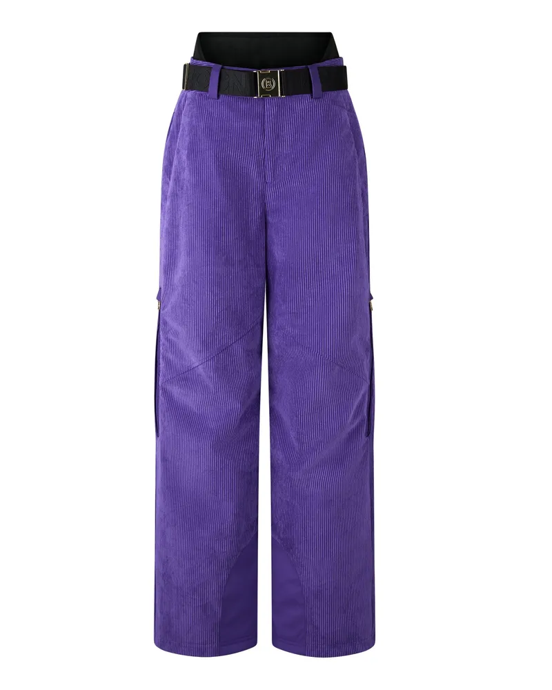 Bogner Cord-Skihose Any für Damen - Violett Violett