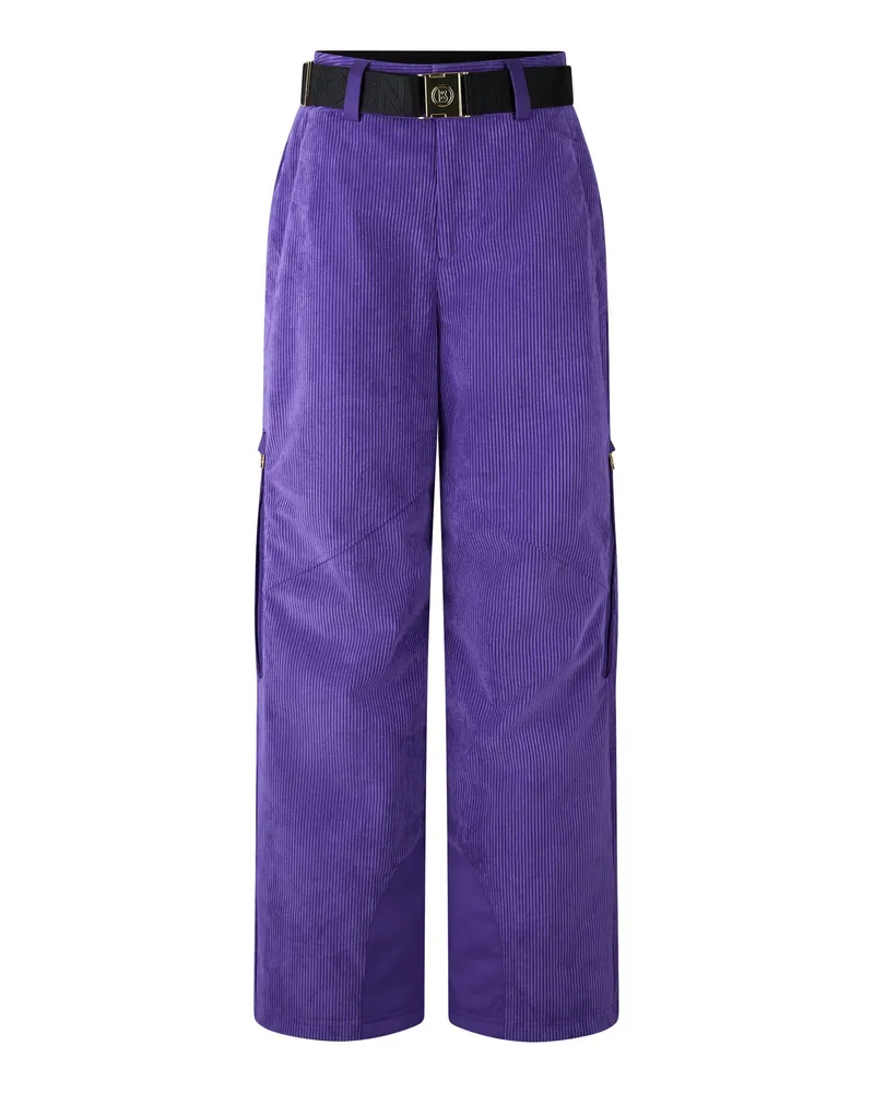 Bogner Cord-Skihose Any für Damen - Violett Violett