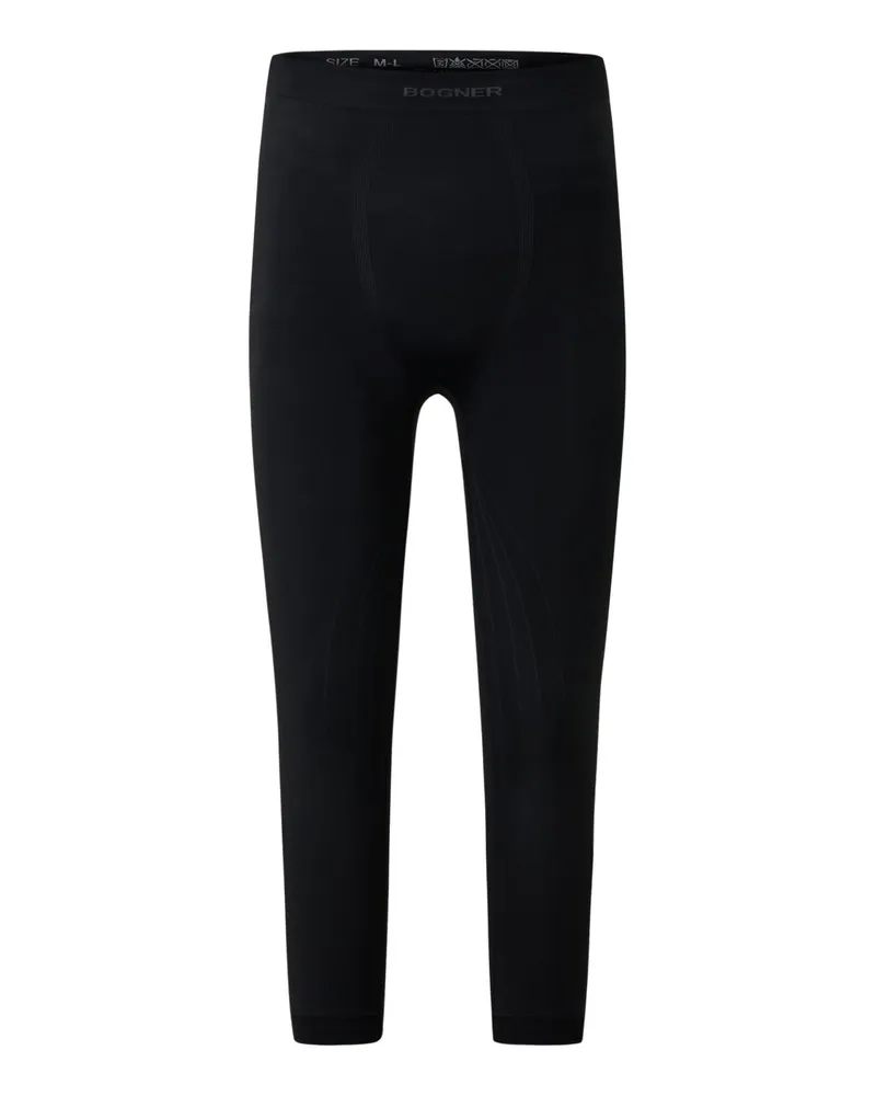 Bogner 7/8-Funktions-Tights NA504 für Herren - Schwarz Schwarz