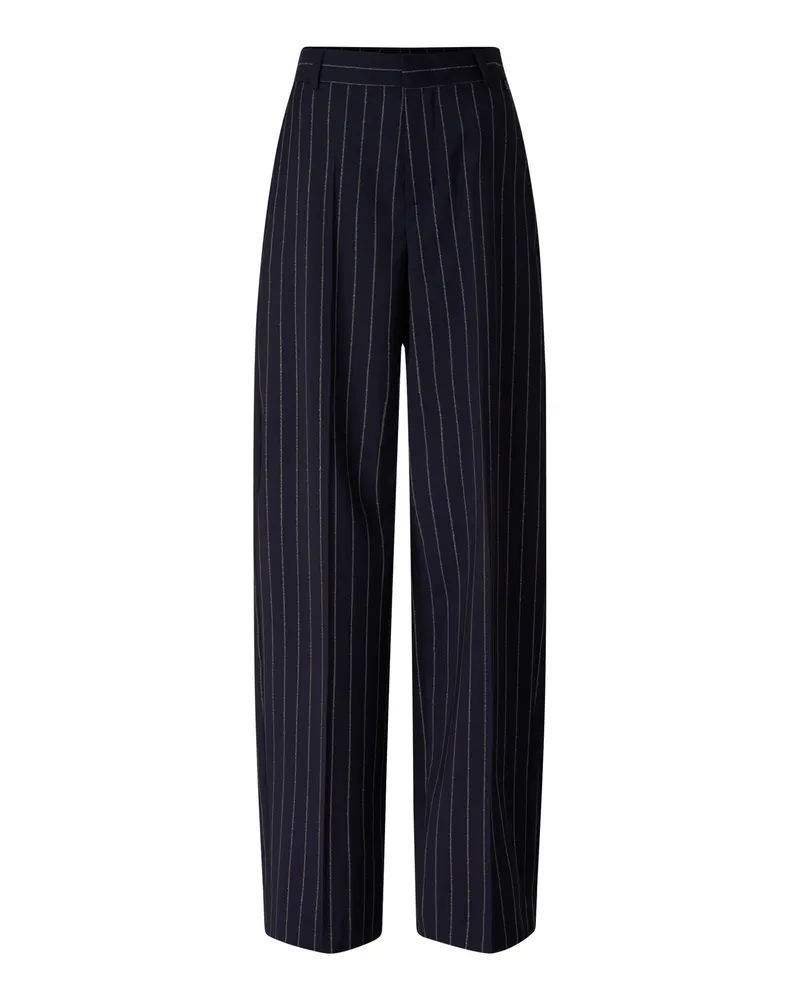 Bogner Schurwoll-Hose Joya für Damen - Navy-Blau Navy-blau