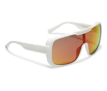 Sonnenbrille Flachau - Orange/Weiss