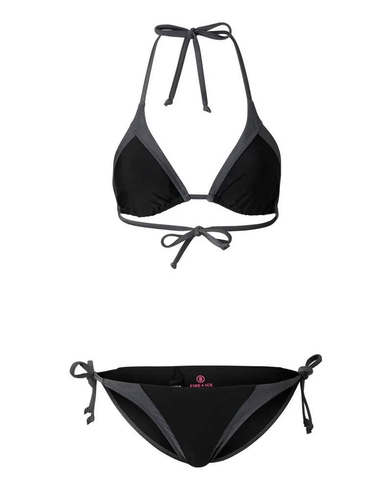 Bogner Fire & Ice Bikini-Set Baila für Damen - Schwarz/Anthrazit Schwarz