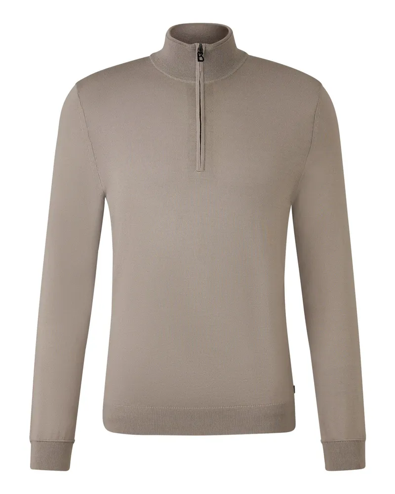 Bogner Feinstrick-Troyer Ouri für Herren - Taupe Taupe