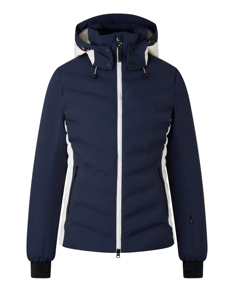 Bogner Fire & Ice Skijacke Janka für Damen - Navy-Blau/Weiß Navy-blau