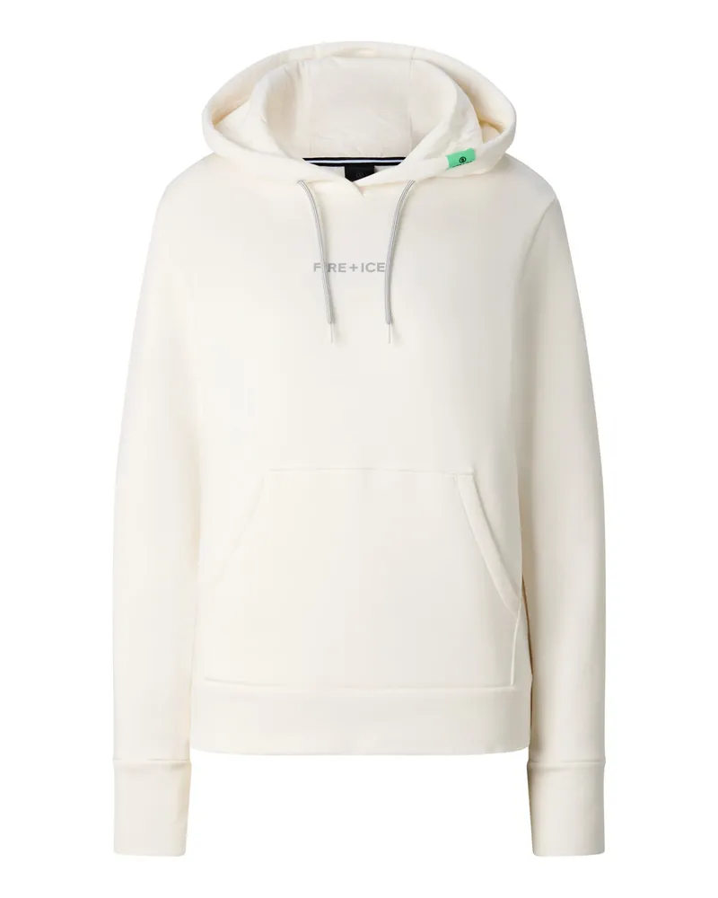 Bogner Fire & Ice Baumwoll-Hoodie Nila für Damen - Off-White Off-white