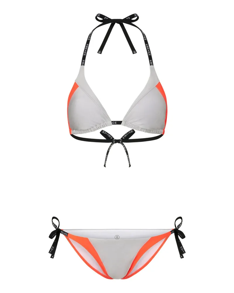 Bogner Fire & Ice Bikini Baila für Damen - Silber/Koralle Silber