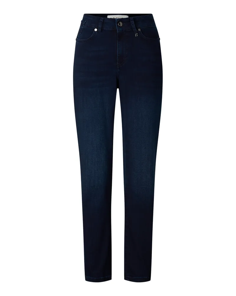 Bogner 7/8-Slim Fit Jeans Julie für Damen - Dark Denim Blue Dark