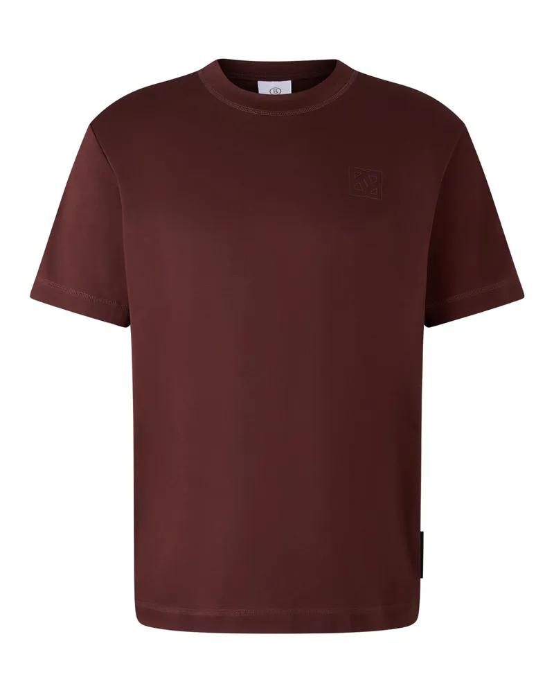 Bogner T-Shirt Lukas für Herren - Weinrot Weinrot