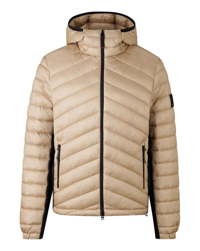 Bogner Fire & Ice Steppjacke Elvis für Herren - Beige/Schwarz Beige
