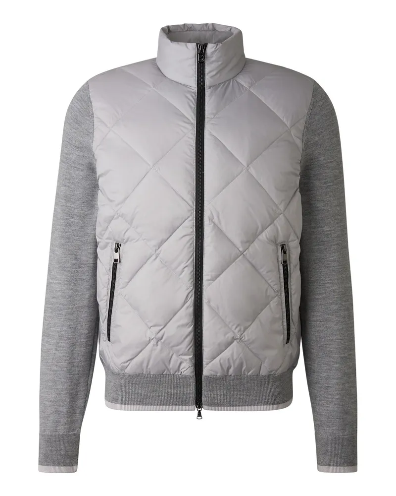 Bogner Hybrid-Strickjacke Zisco für Herren - Hellgrau Hellgrau