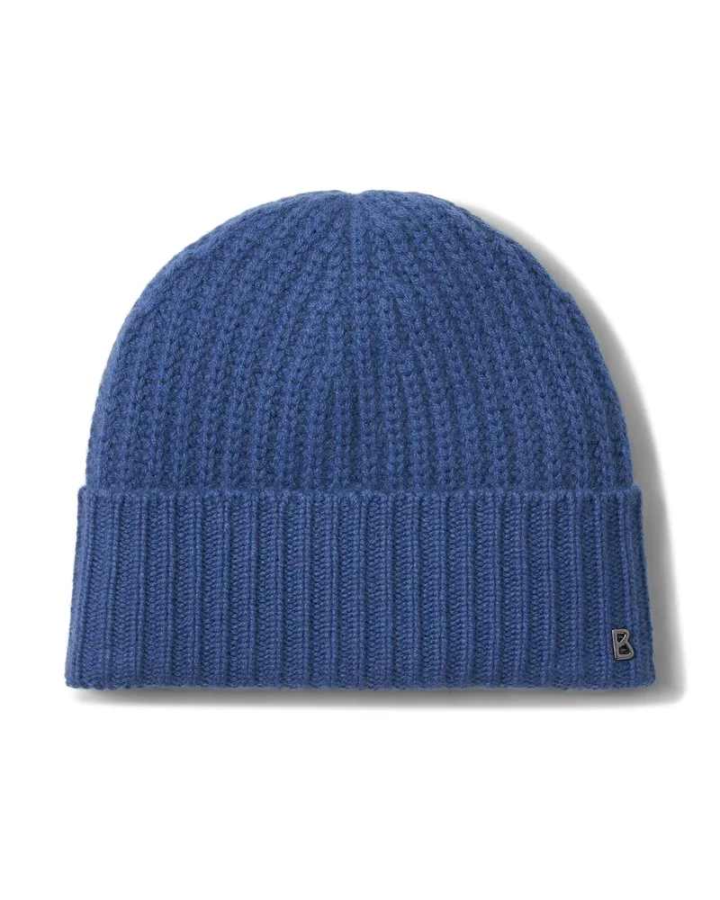 Bogner Kaschmir-Mütze Rex für Herren - Blau Blau