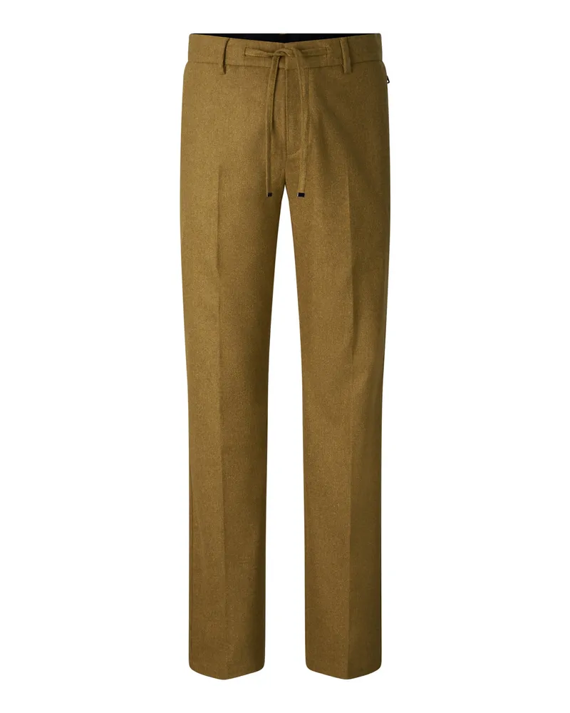 Bogner Wollmix-Hose Riley Business für Herren - Oliv Oliv