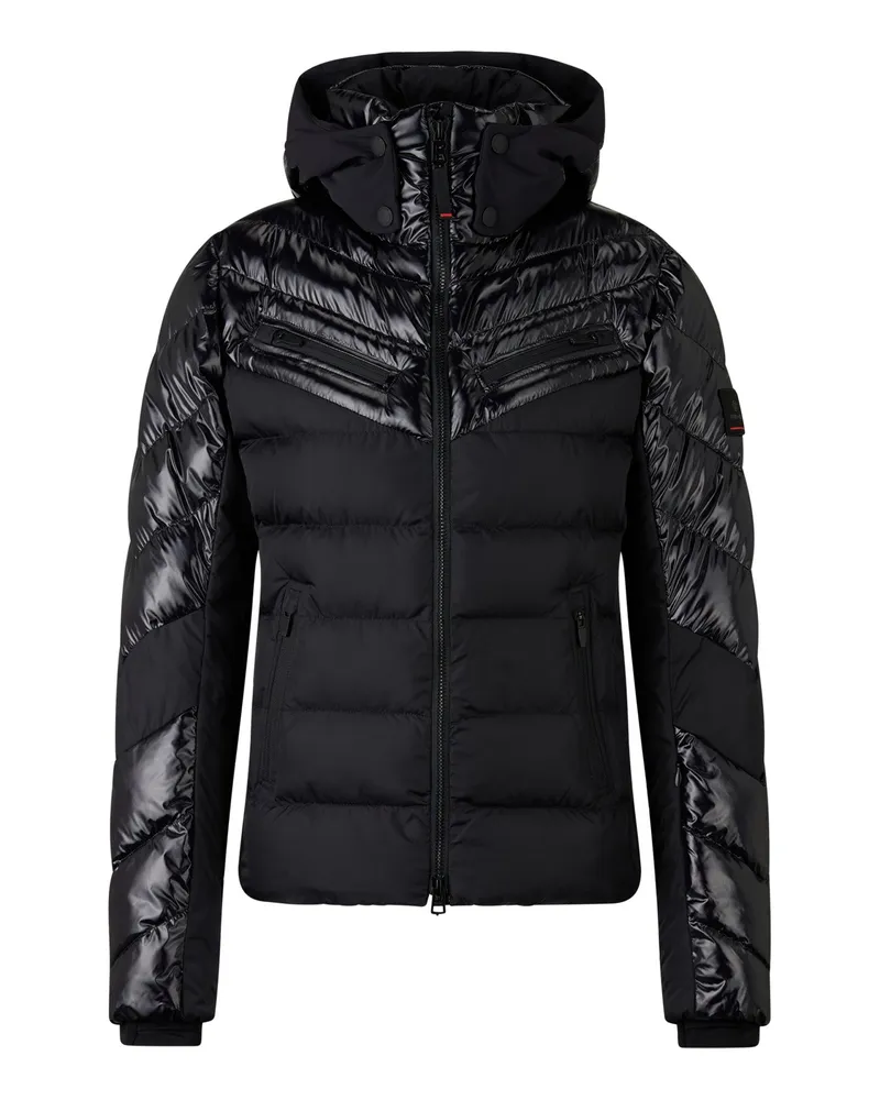 Bogner Fire & Ice Ski-Steppjacke Farina für Damen - Schwarz Schwarz