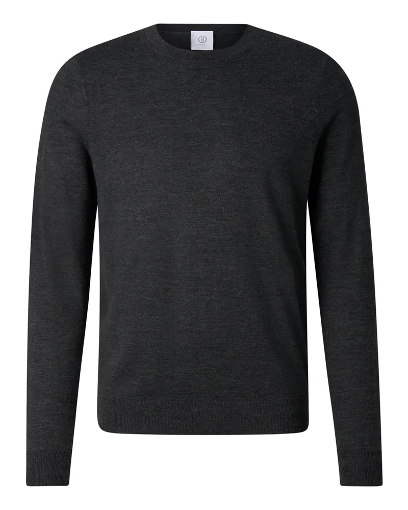 Bogner Schurwoll-Kaschmir-Pullover Ole für Herren - Anthrazit Anthrazit