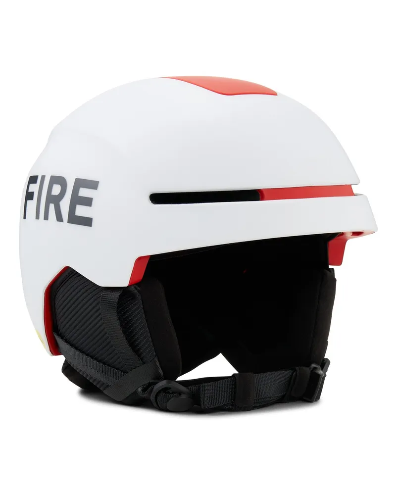 Bogner Fire & Ice Skihelm Airo - Weiß/Rot Weiß