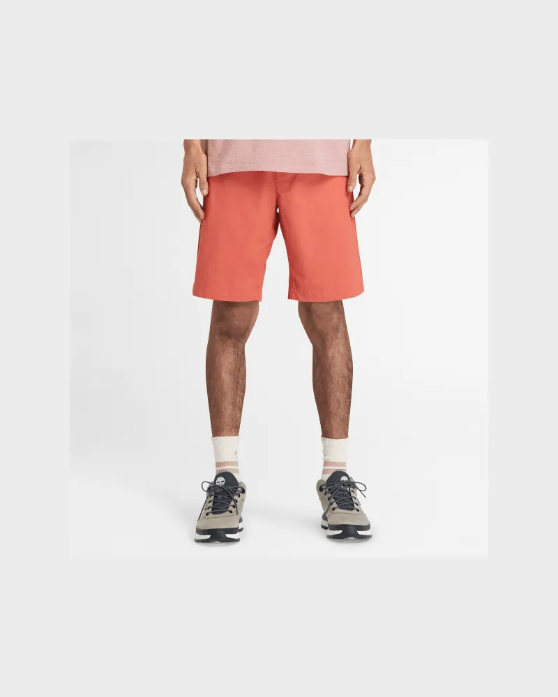 Timberland Chinoshorts aus Popeline für Herren in , Mann Rot