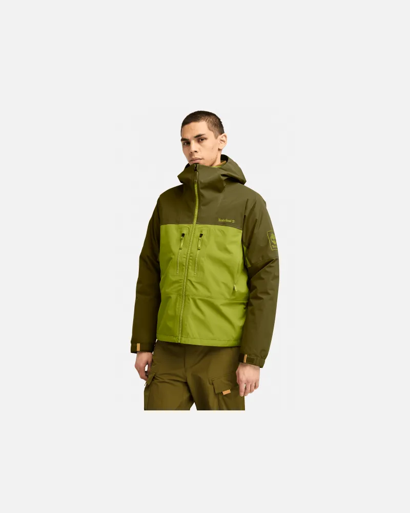 Timberland Wasserdichte Caps Ridge Mobi Flex Tech Jacke für Herren in Dunkelgrün, Herren, Grün, Größe Grün