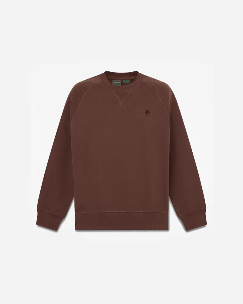 Timberland Exeter River Sweatshirt mit Rundhalsausschnitt für Herren in Dunkelbraun, Herren, Braun, Größe Braun