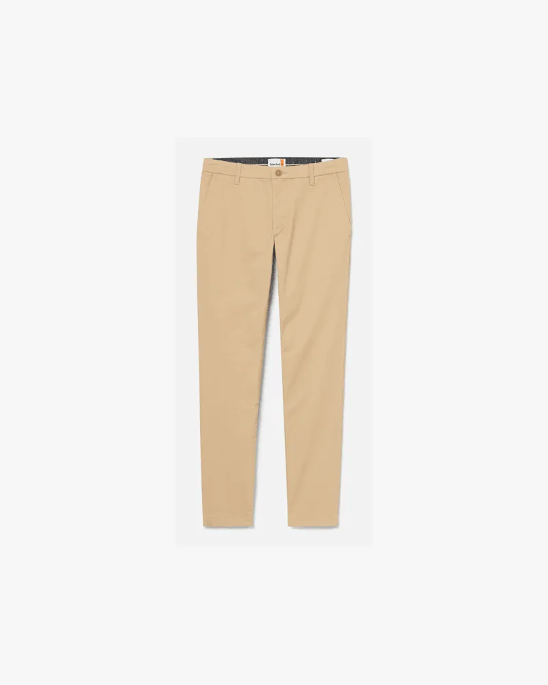 Timberland Claremont Chinohose aus Twill mit schmalem Bein für Herren in Beige, Herren, Beige, Größe Beige