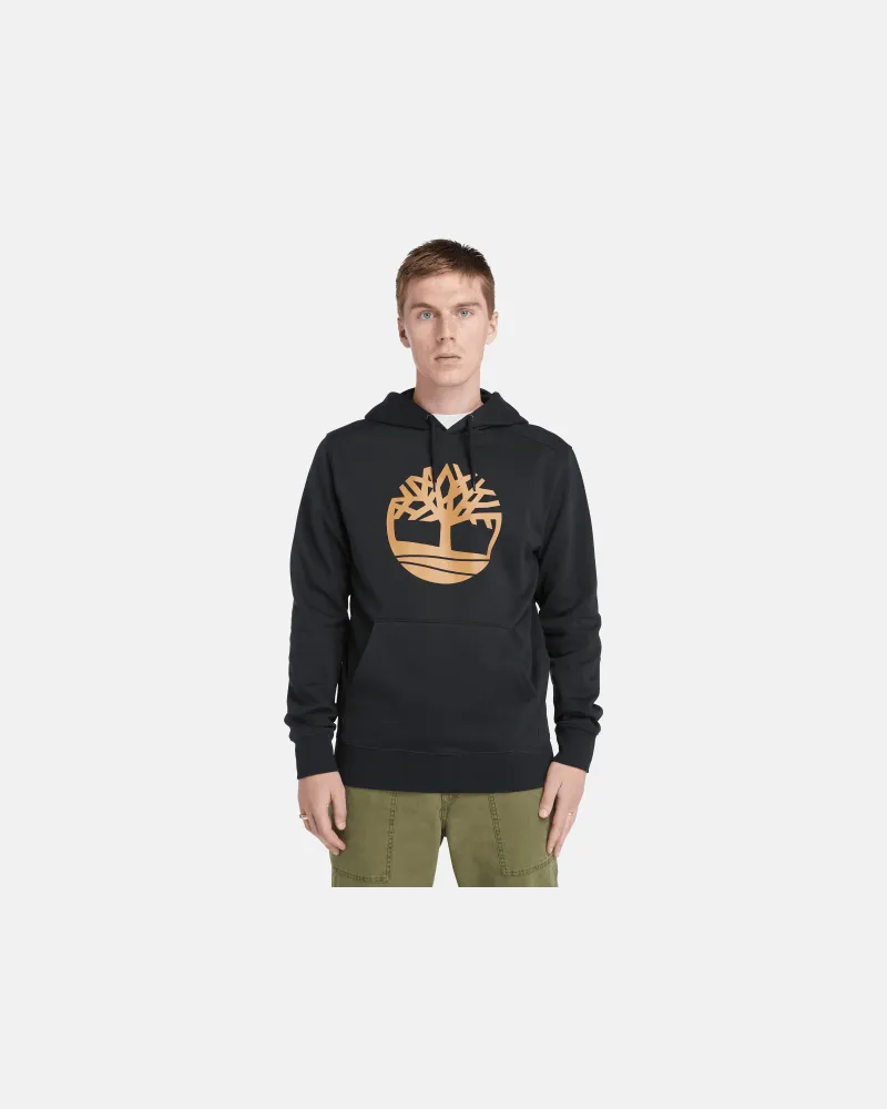 Timberland Kennebec River Kapuzenpullover mit Baum-Logo für Herren in , Mann Schwarz