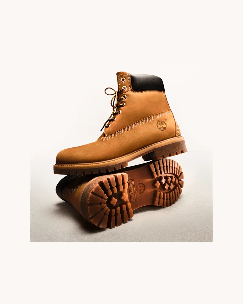 Timberland Wasserdichter Timberland Premium 6-Inch Boot für Herren in Gelb, Herren, Gelb, Größe Gelb