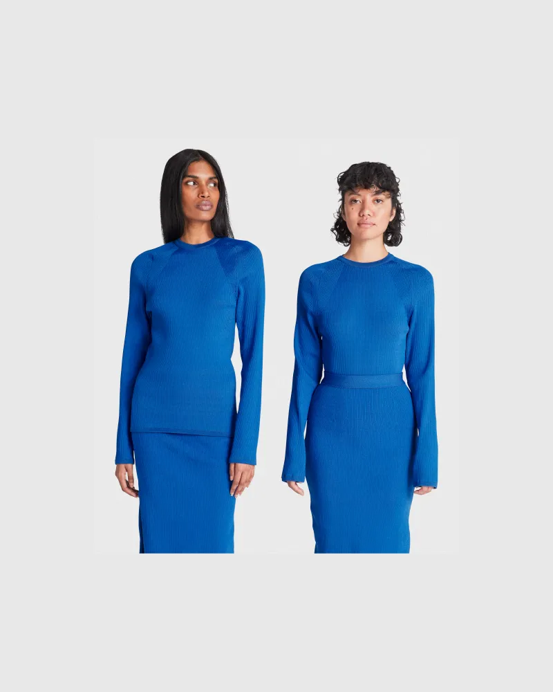 Timberland Timberland x Suzanne Oude Hengel Future73 gestricktes Baselayer für Damen in Blau, Damen, Blau, Größe Blau