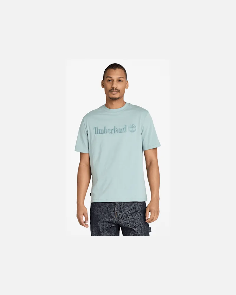 Timberland Hampton Kurzarm-T-Shirt für Herren in Grau, Herren, Grau, Größe Grau