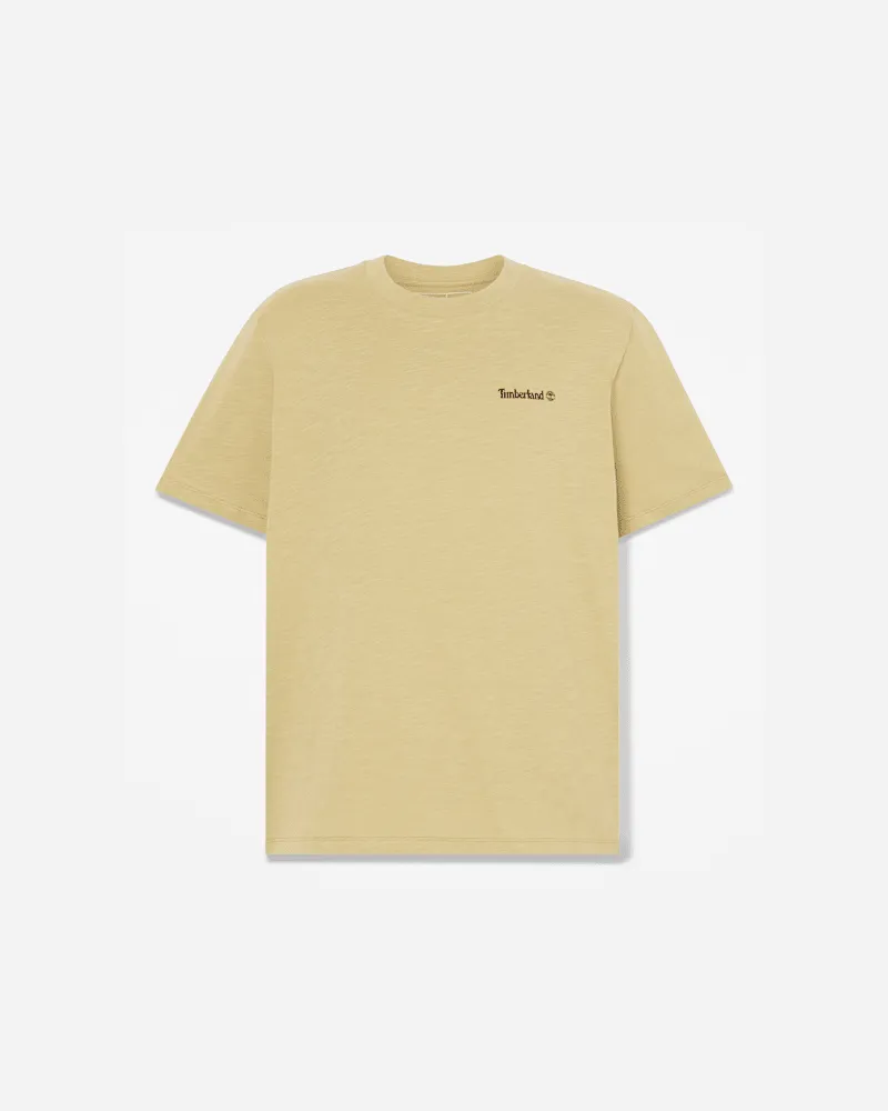 Timberland T-Shirt mit Angelmotiv in Grün, Grün, Größe Grün