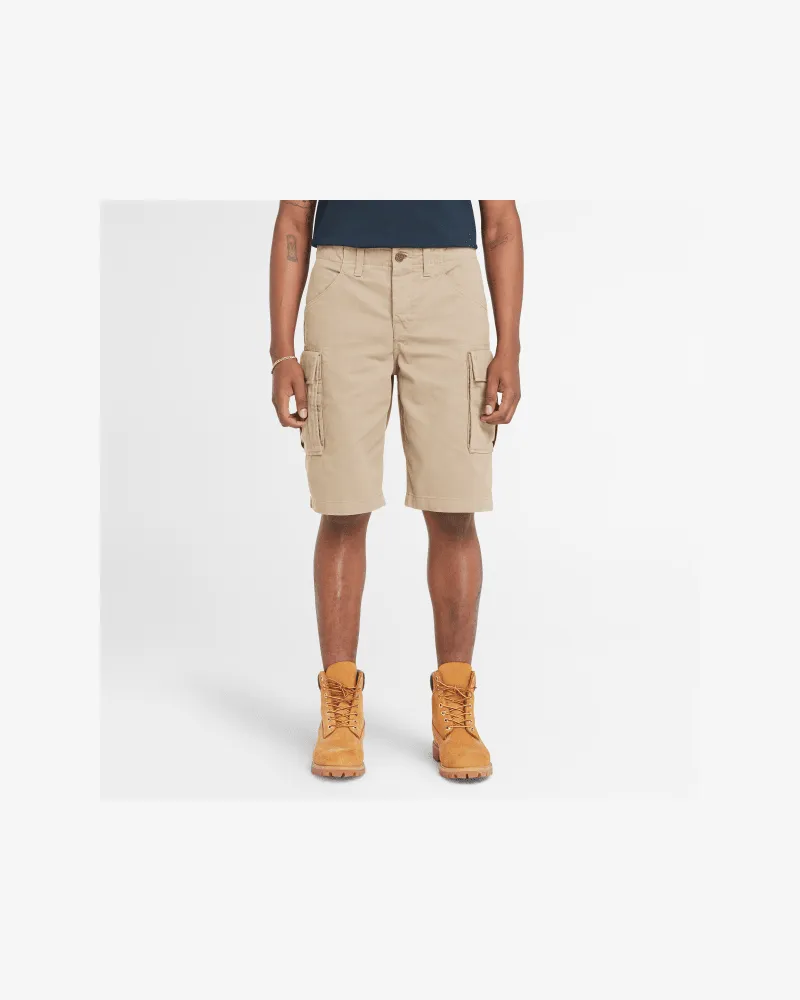 Timberland Brookline Cargoshorts aus Twill für Herren in Beige, Herren, Beige, Größe Beige