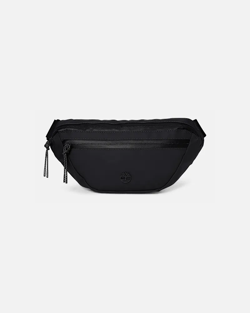 Timberland Wettertaugliche Schultertasche in Schwarz, Schwarz Schwarz