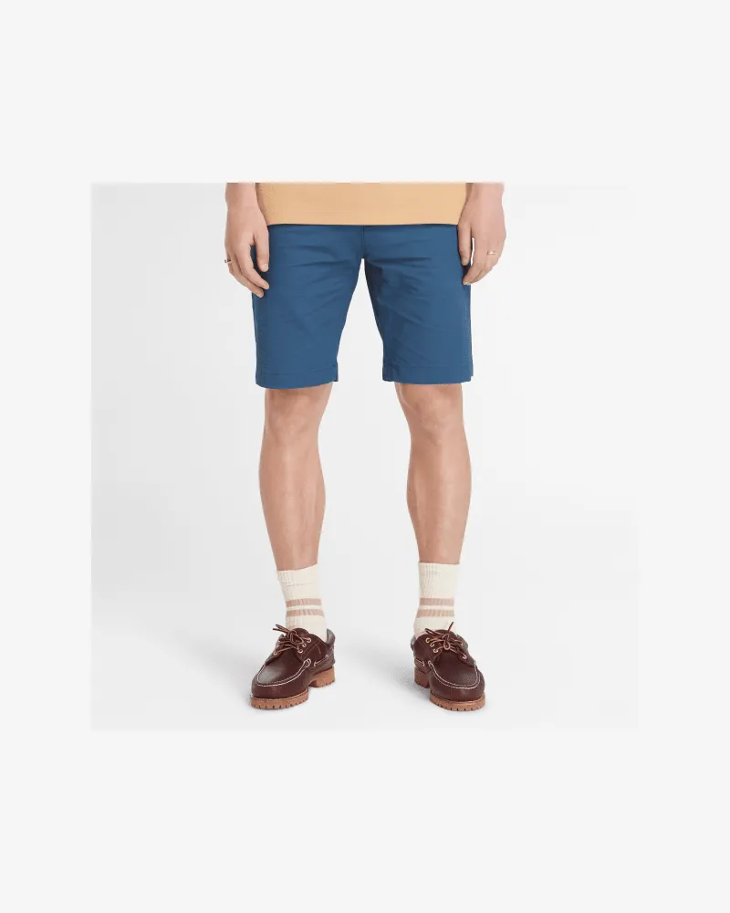 Timberland Claremont Chinoshorts aus Popeline für Herren in Navyblau, Herren, Blau, Größe Blau