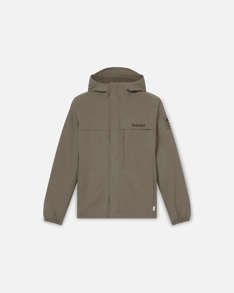 Timberland Wasserdichte Benton Shell-Jacke für Herren in Braun, Herren, Braun, Größe Braun