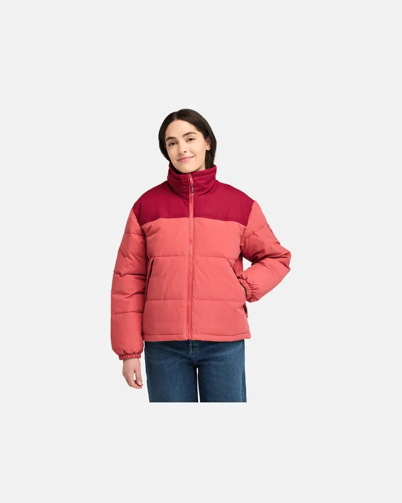 Timberland Welch Mountain Steppjacke mit synthetischer Isolierung für Damen in Dunkelpink, Damen, Pink, Größe Pink