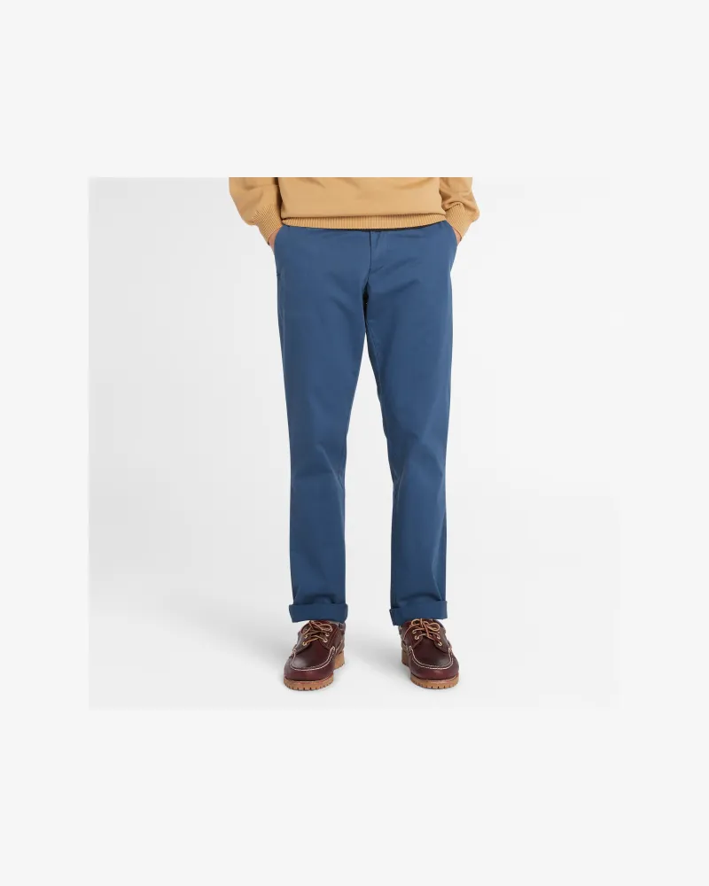 Timberland Claremont Chinohose aus Twill für Herren in Blau, Herren, Blau, Größe Blau